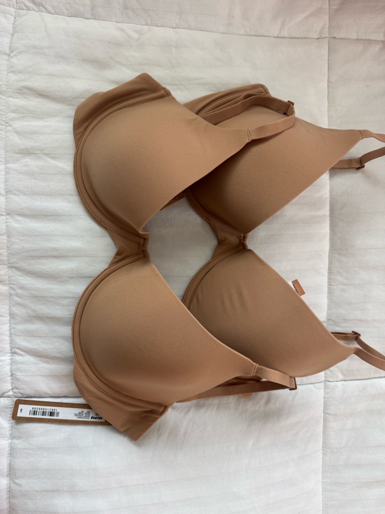 Skims Sculpting Tan T-Shirt Bra